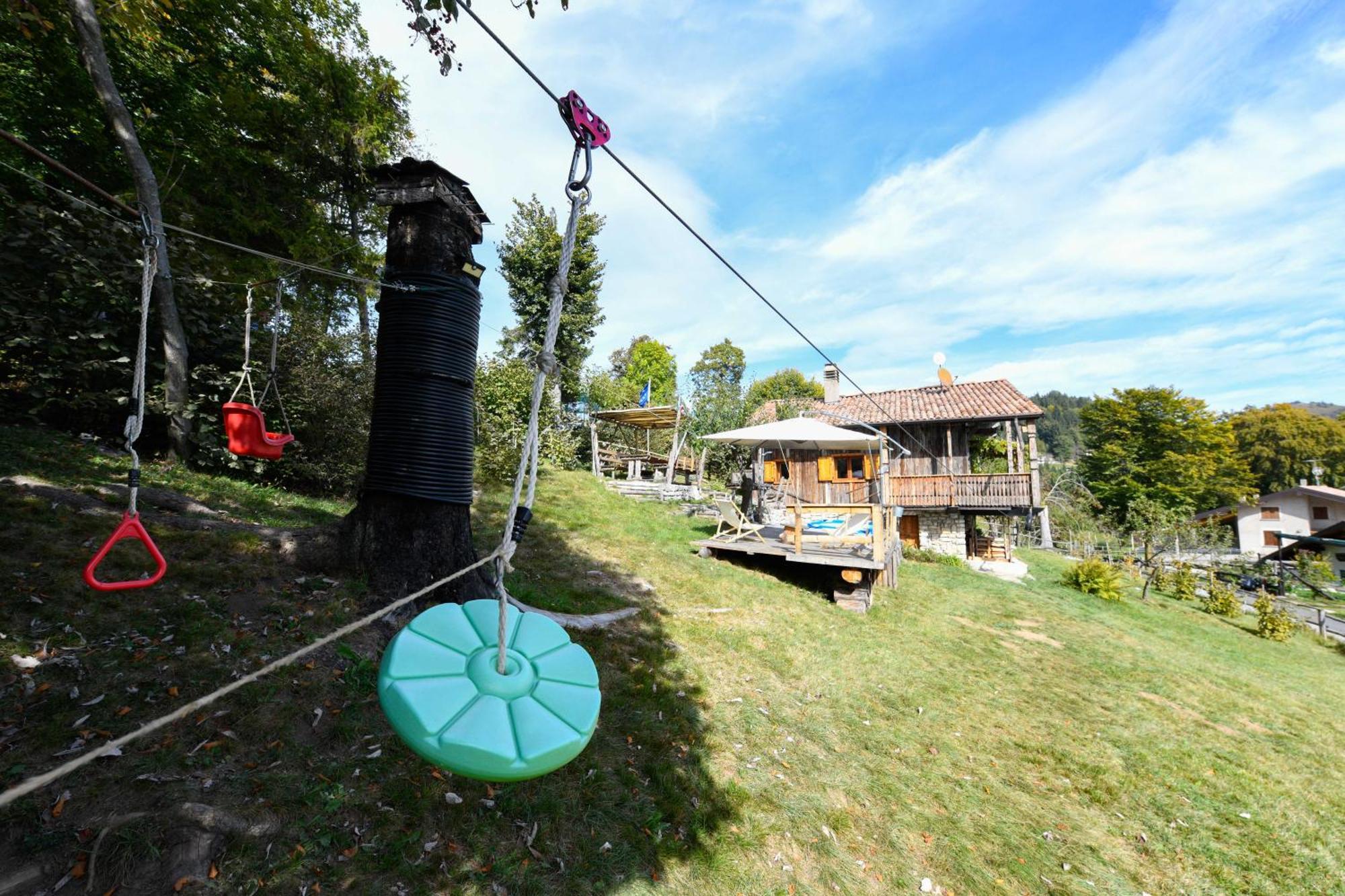 Chalet "Baita Cavacca" Crone Ngoại thất bức ảnh