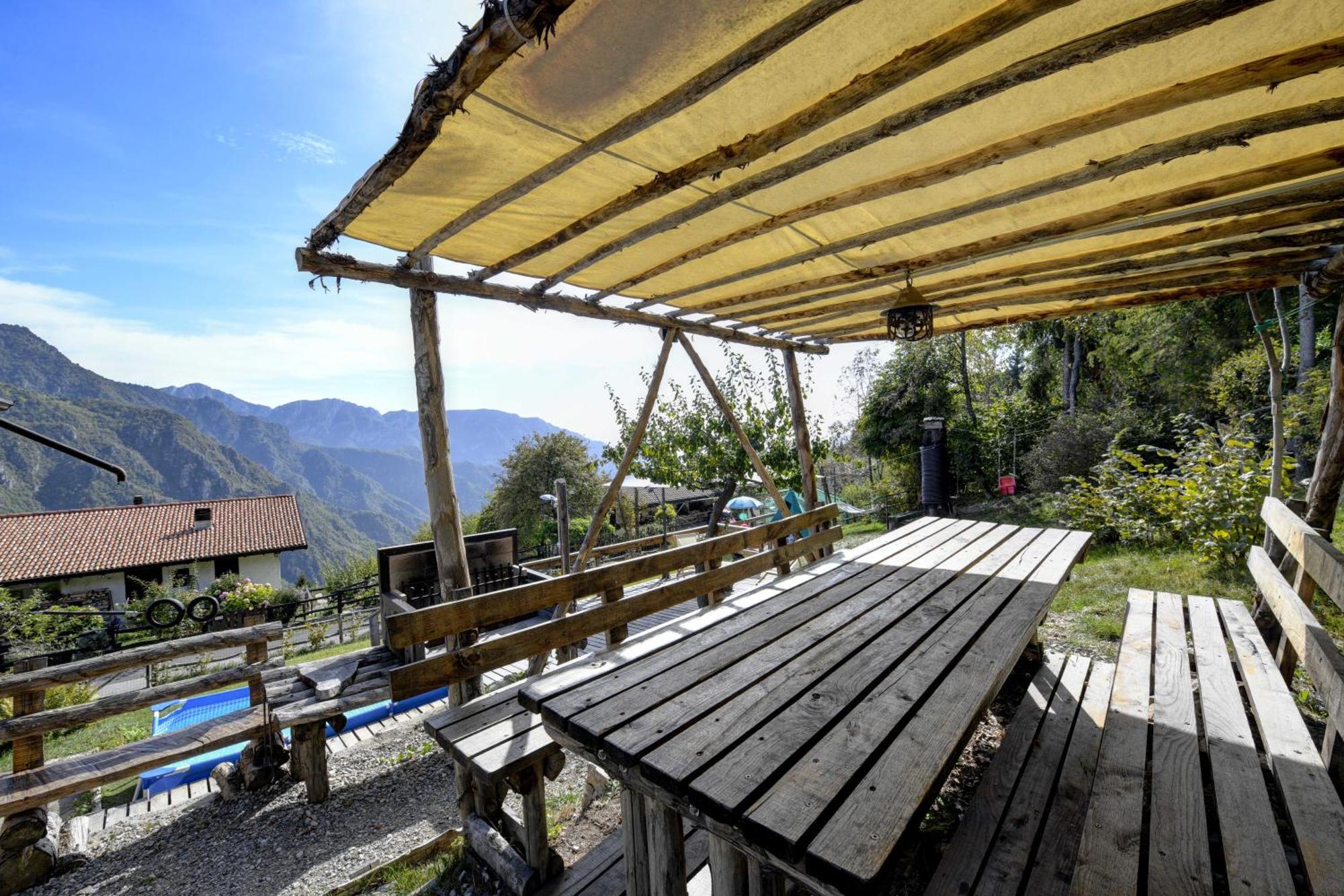 Chalet "Baita Cavacca" Crone Ngoại thất bức ảnh