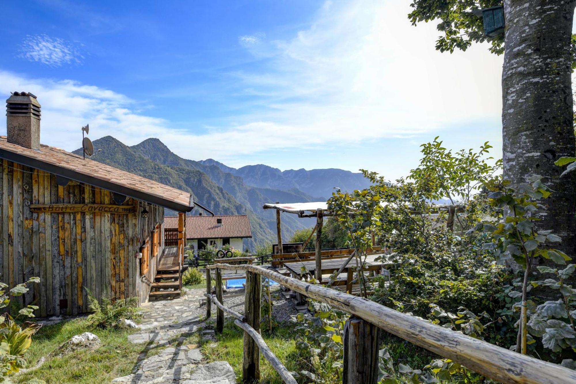 Chalet "Baita Cavacca" Crone Ngoại thất bức ảnh