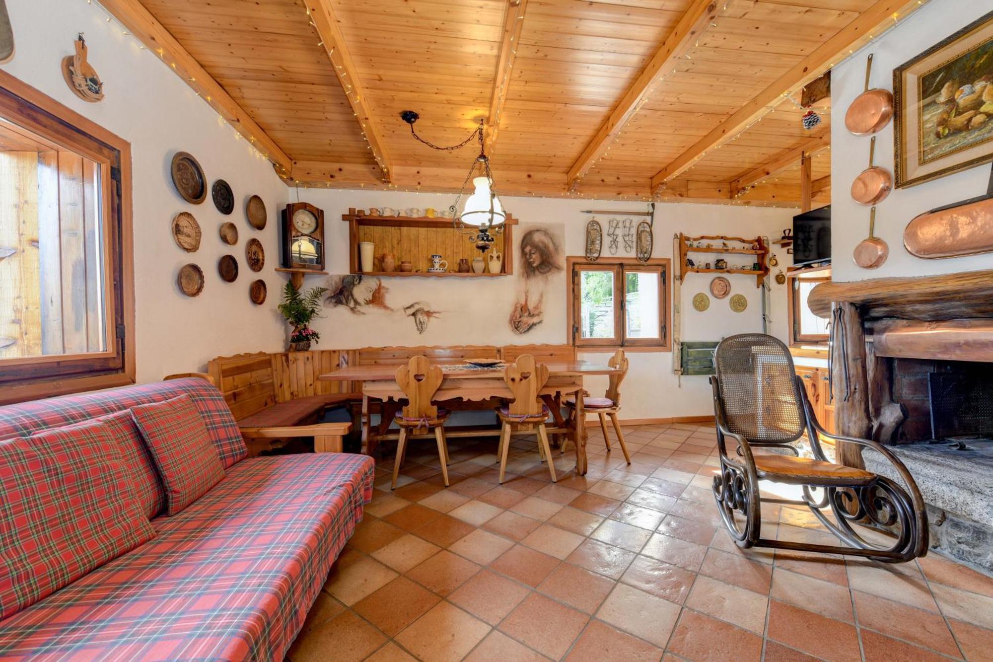Chalet "Baita Cavacca" Crone Ngoại thất bức ảnh