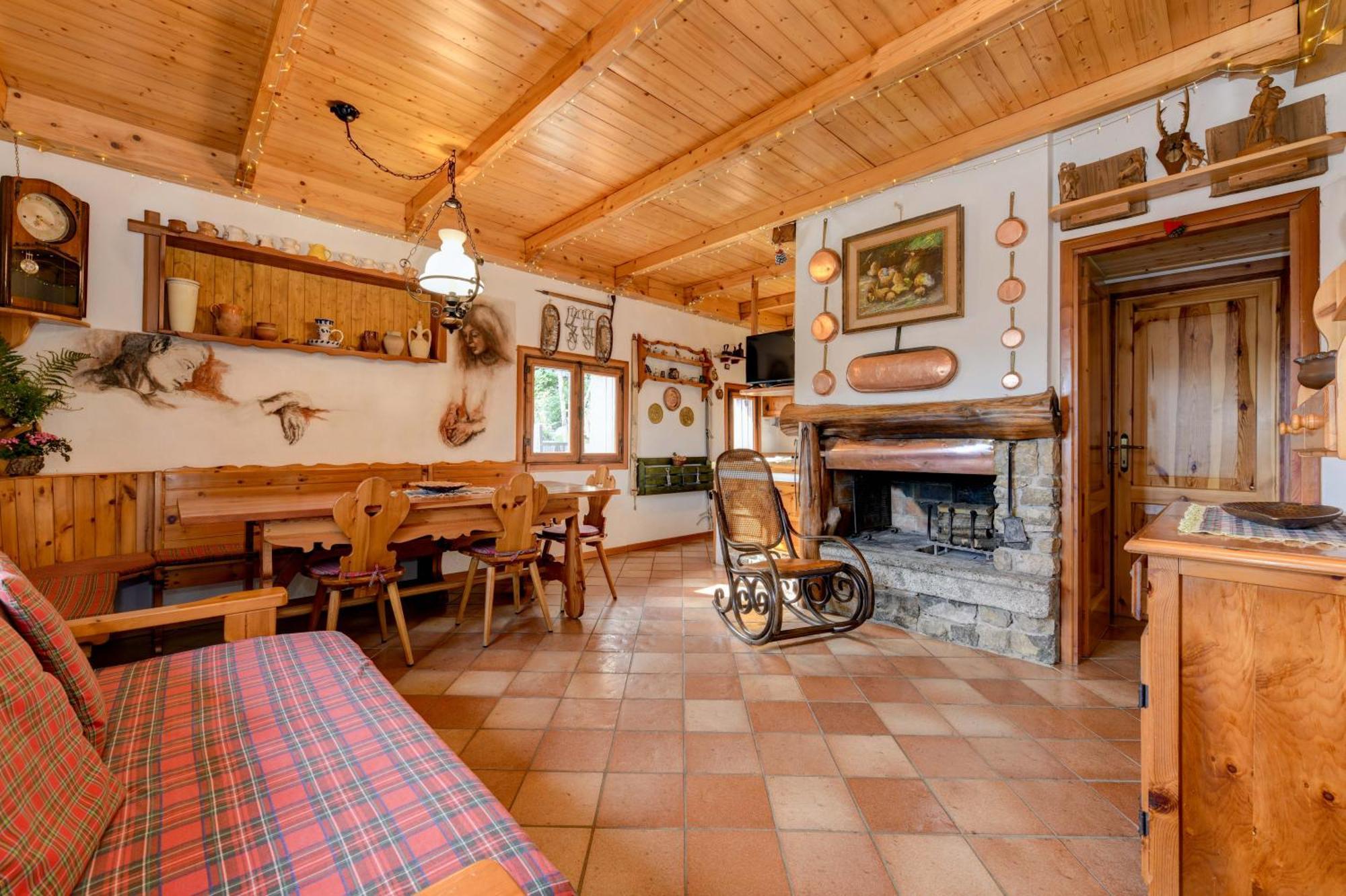 Chalet "Baita Cavacca" Crone Ngoại thất bức ảnh